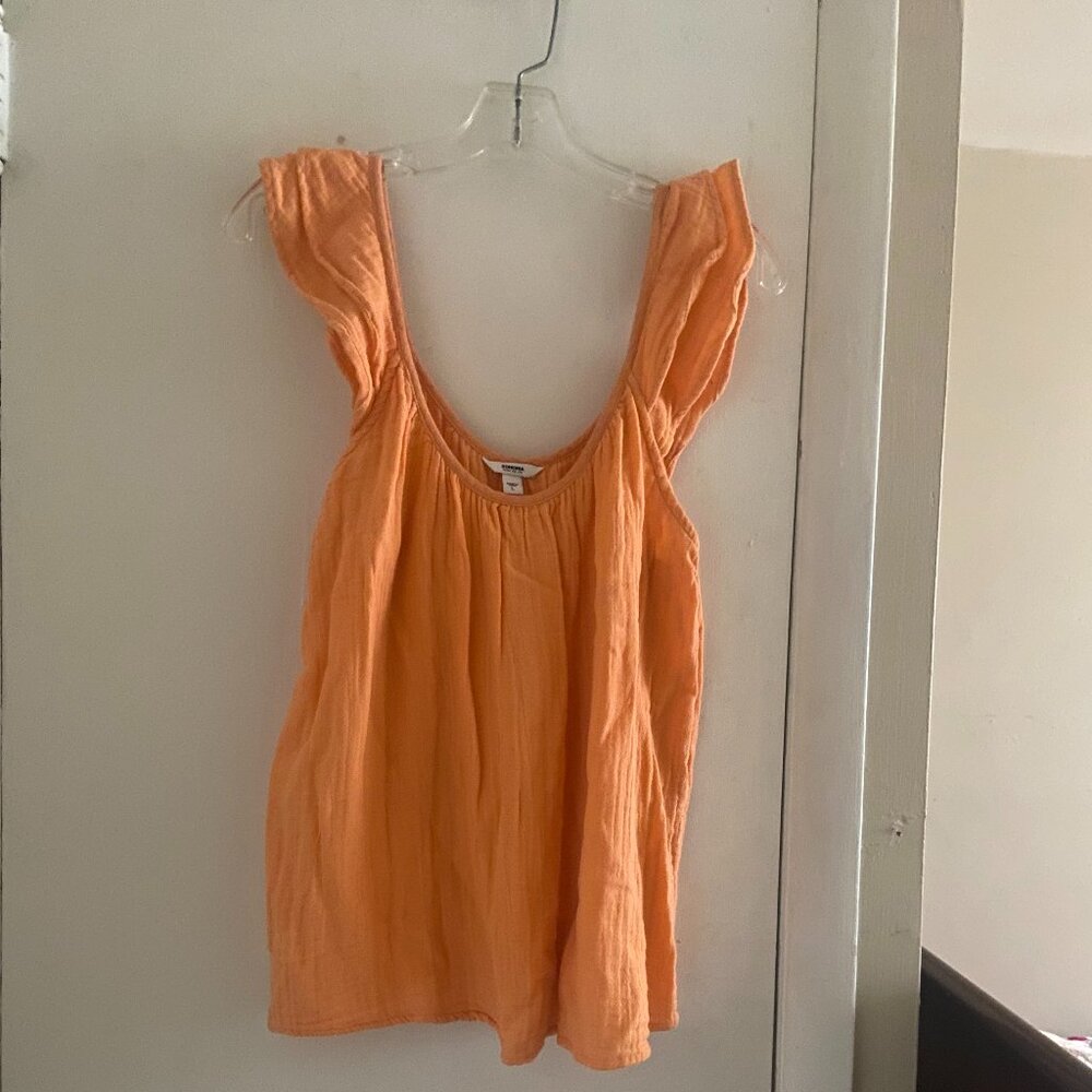 Orange sherbert summer tank